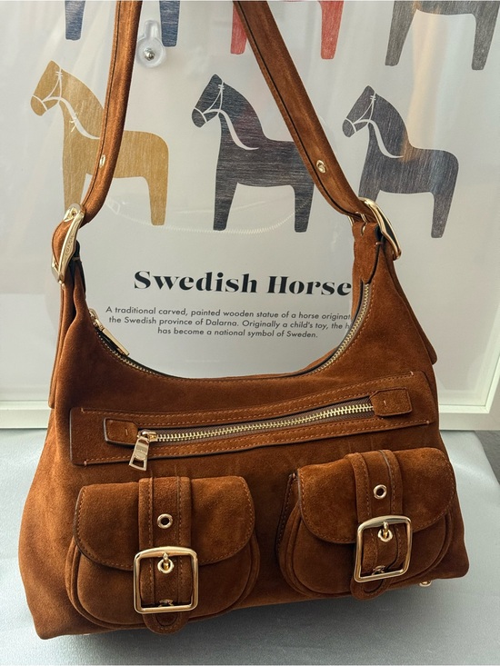 Coach Handbags - coach Allison Zip Top Shoulder Bag Gold/Warm Brown CFO84
